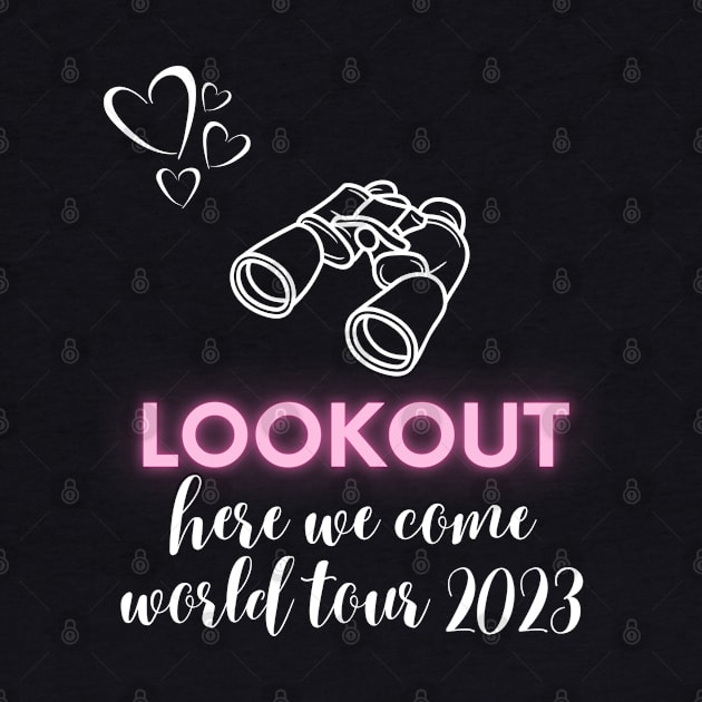 scentsy lookout, here we come, world tour 2023 by scentsySMELL